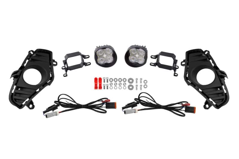 Diode Dynamics — Diode Dynamics 22-25 Toyota RAV4 SS3 Fog Light Kit - White Sport - view 1