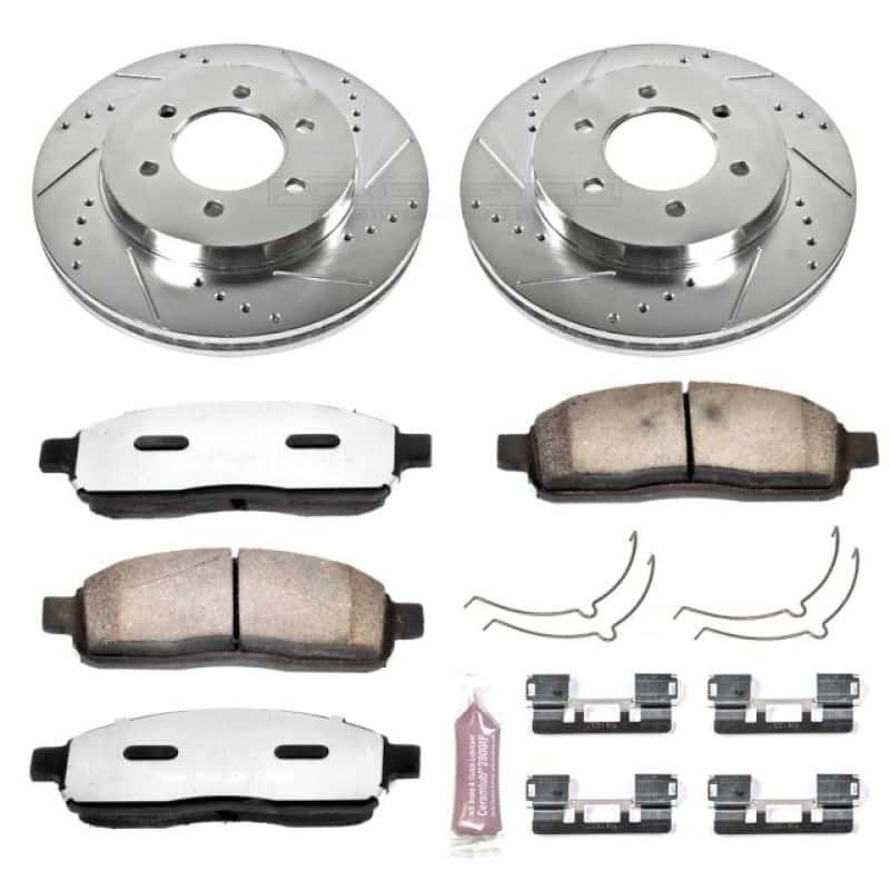PowerStop — Power Stop 04-08 Ford F-150 Front Z36 Truck & Tow Brake Kit - view 1