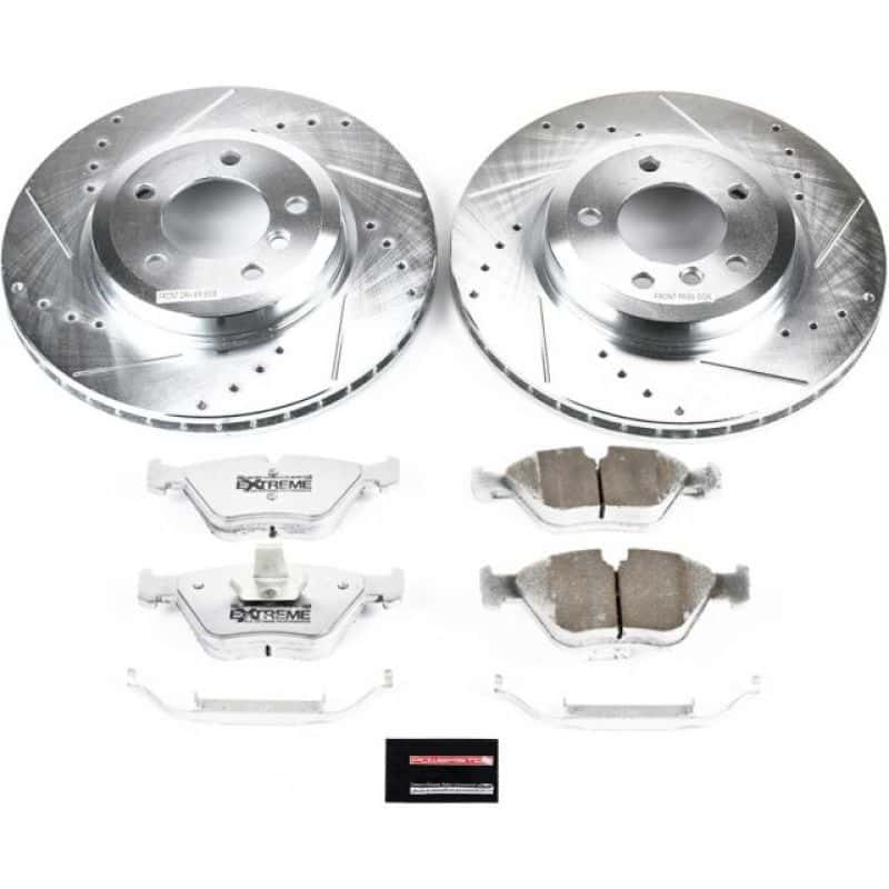 PowerStop — Power Stop 06-08 BMW Z4 Front Z26 Street Warrior Brake Kit - view 1