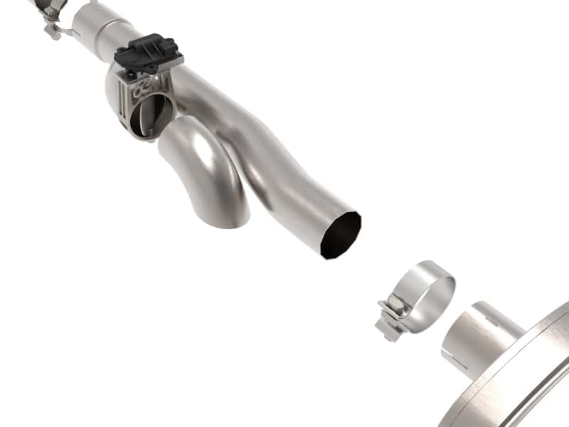 aFe — aFe Gemini XV 3in 304 SS Cat-Back Exhaust 09-18 GM Trucks V6-4.3/V8-4.8/5.3L w/ Black Tips
Cat-Back Exhaust - view 2