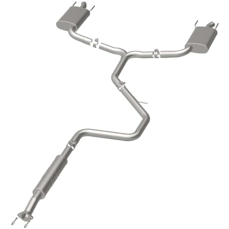 Magnaflow — MagnaFlow Cat-Back SS 2.25/2.5in Dual Split Rear Exit Polished 3in Tip 2015 Chev Impala 3.6L V6
Cat-Back - view 31