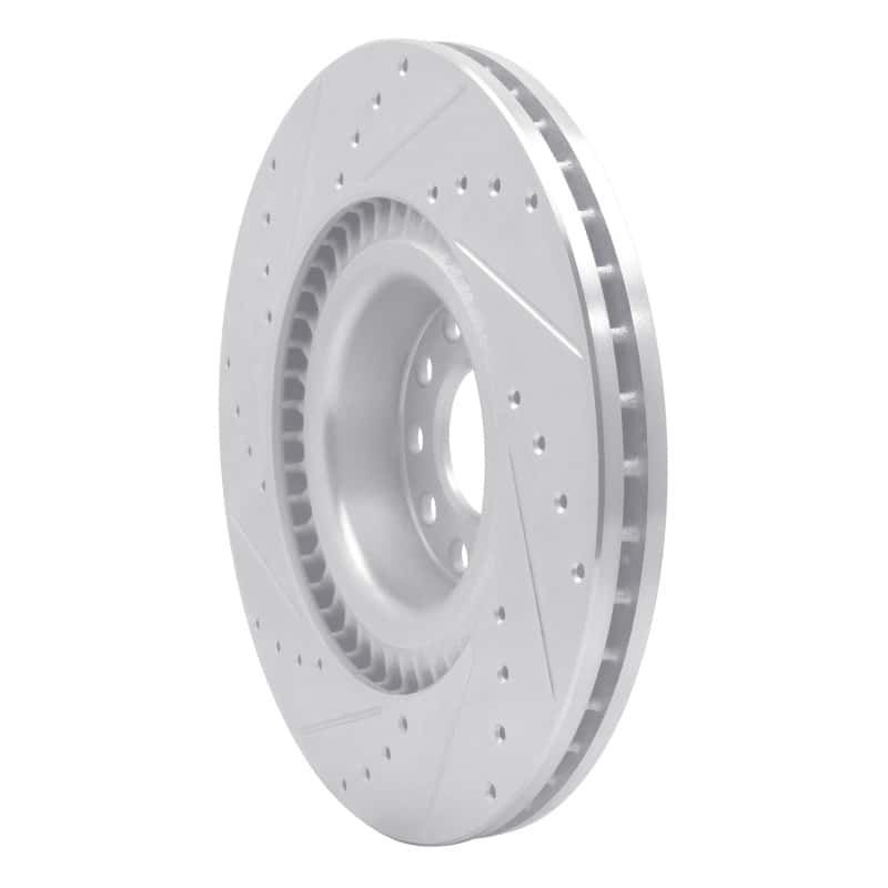R1 Concepts — R1 01-03 Audi S8 Front Right Drilled & Slotted Silver Brake Rotor
R1 Brake Rotor Drill - view 4