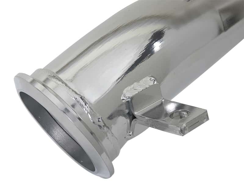 aFe — aFe MACH Force-Xp 3in 409 Stainless Steel Down-Pipe 11-15 GM Diesel Trucks LML V8 6.6L (td)
Stainless Downpipe - view 4