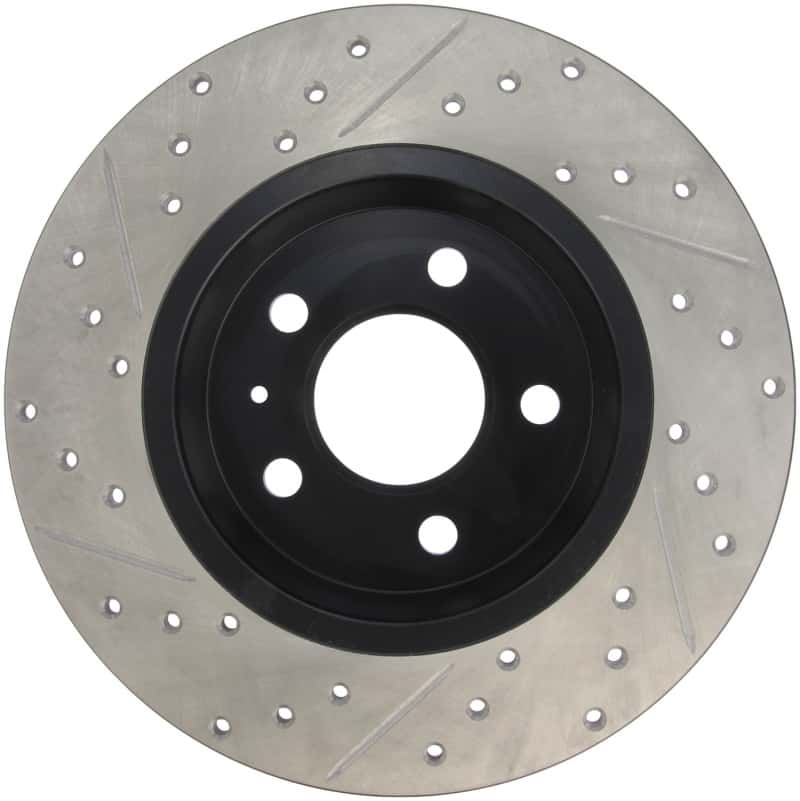 Stoptech — StopTech Power Slot 09-10 Audi A4/A4 Quattro / 08-10 A5 / 10 S4 Rear Left Drilled & Slotted Rotor
Disc Brake Rotor
Slot/Drill Rotor - view 5