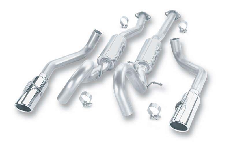 Borla — Borla 99-04 Ford Mustang 4.6L V8 Catback Exhaust
Cat-Back System
ExhstSysKt - view 2