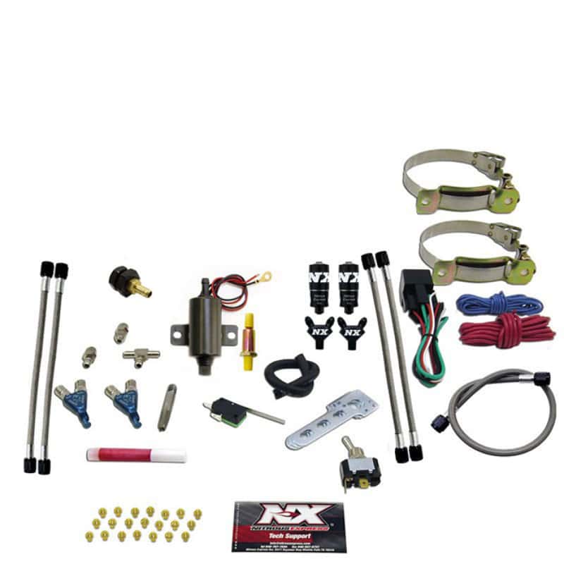 Nitrous Express — Nitrous Express 2 Cyl Piranha Nitrous Kit w/o Bottle
Injection System Kit
N2OSys - view 2