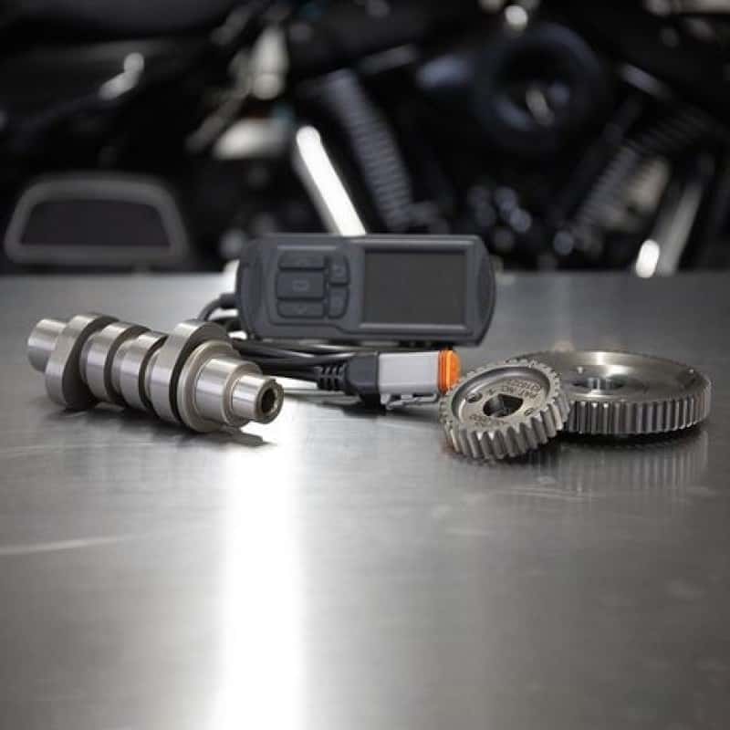 S&S Cycle — S&S Cycle 17-19 M8 Touring Models 475 Gear Drive Camshaft & Dynojet PV-3 Kit - view 2