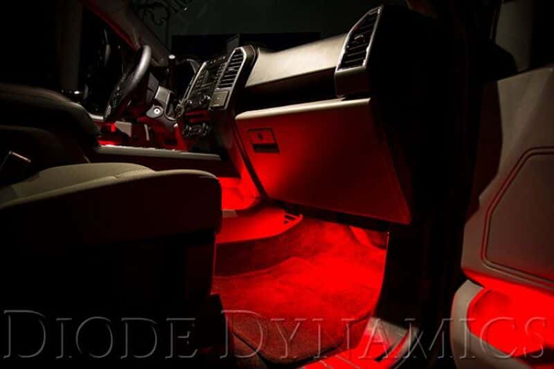 Diode Dynamics — Diode Dynamics LED Footwell Kit - Blue - view 4