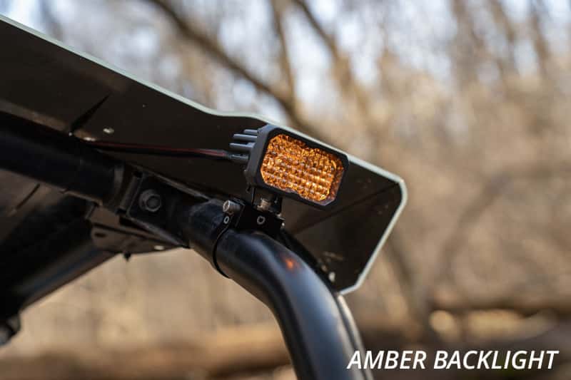 Diode Dynamics — Diode Dynamics Stage Series 1 3/4 In Roll Bar Chase Light Kit SSC2 Pro - Yellow (Pair) - view 5