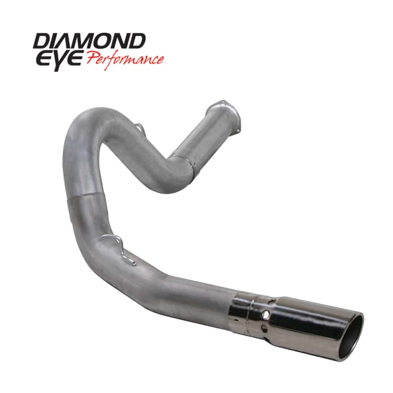 Diamond Eye Performance — Diamond Eye KIT 5in DPF-BACK Single AL 07.5-08 CHEVY 6 6L 2500/3500 BPCKGD BX46X14X14OD EL-PL
KIT; 5in.; DPF-BACK; - view 1