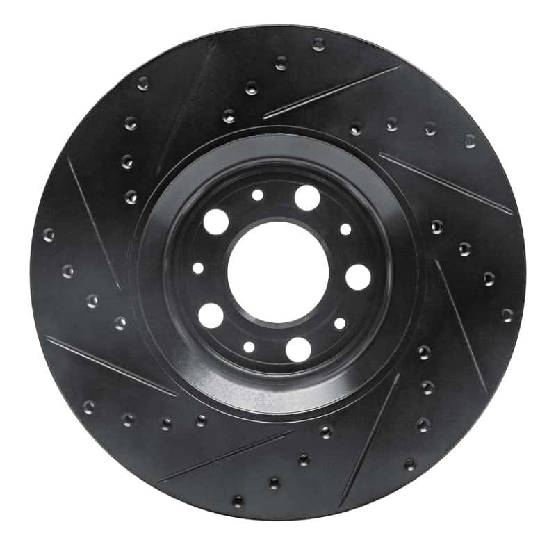 R1 Concepts — R1 03-09 Volvo XC90 Front Right Drilled & Slotted Black Brake Rotor
R1 Brake Rotor Drill - view 5