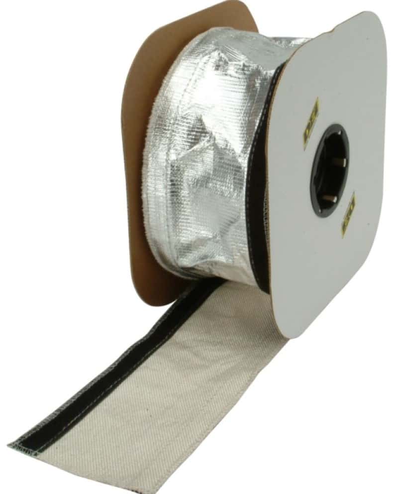 DEI — DEI Heat Shroud 2-1/2in x 50ft Spool - Aluminized Sleeving-Hook and Loop Edge
Heat Shield Sleeve - view 3