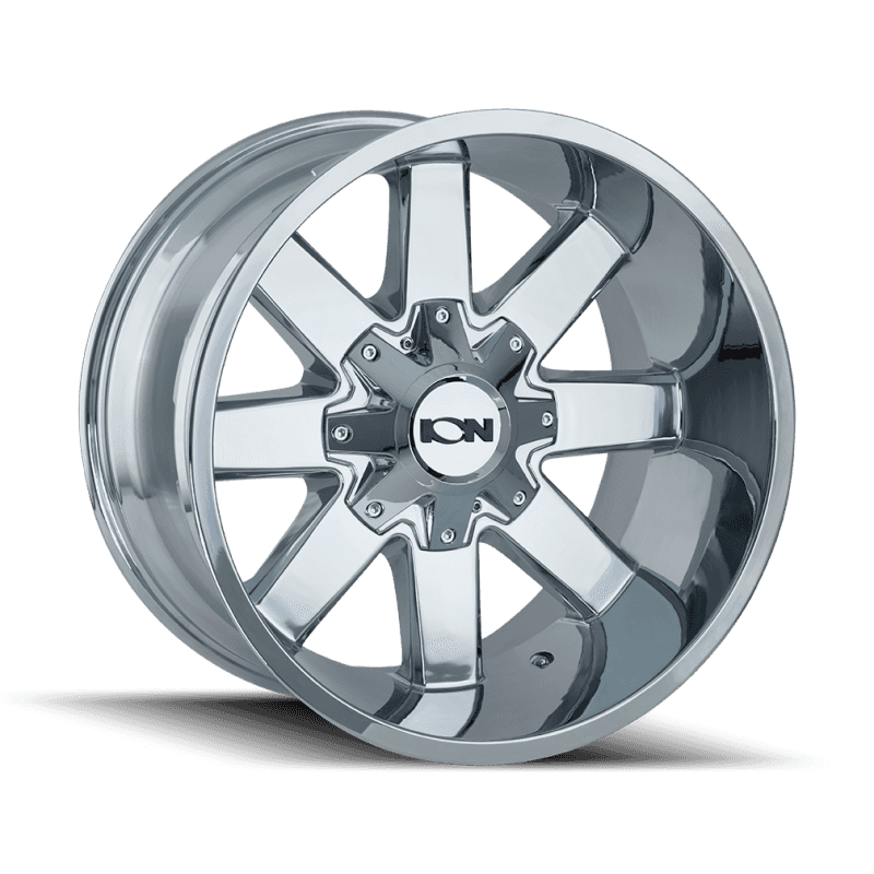 ION Wheels — ION Type 141 20x9 / 5x150 BP / 18mm Offset / 110mm Hub Chrome Wheel
ION 141 - view 1