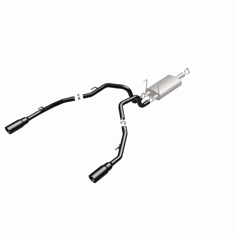 Magnaflow — Magnaflow 09-15 Dodge Ram 1500 V8 Dual Spilt Rear Exit Black Stainless C/B Perf Exhaust
Cat-Back - view 24