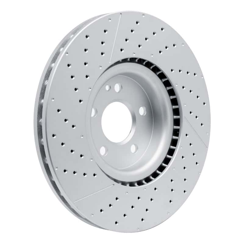 DFC — DFC 14-19 Mercedes-Benz GLA45 AMG Front Drilled and Slotted Hi-Carbon Alloy Geomet Coated Rotor
DFC Brake Rotor - view 4