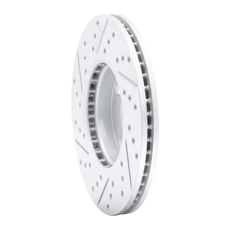 R1 Concepts — R1 16-25 Mazda 2 (Mexico) Front Right Drilled & Slotted Geo-Carbon Rotor - view 4