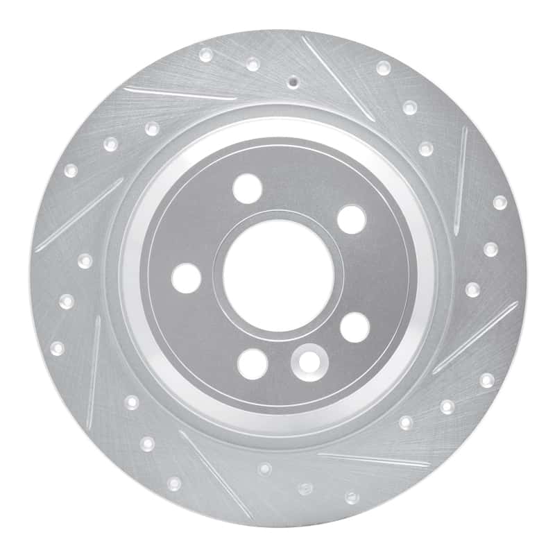 R1 Concepts — R1 07-18 Volvo V60 Rear Right Drilled & Slotted Silver Brake Rotor
R1 Brake Rotor Drill - view 1