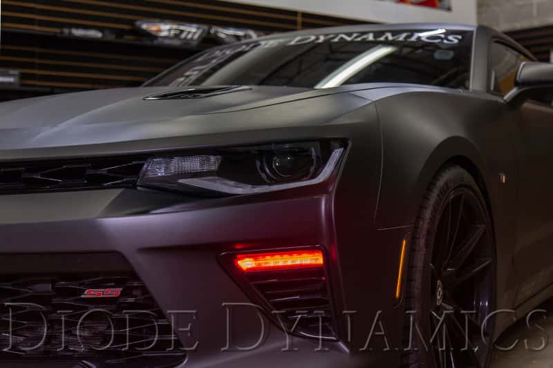 Diode Dynamics — Diode Dynamics 16-18 Chevrolet Camaro RGBWA Lower DRL Boards - view 4