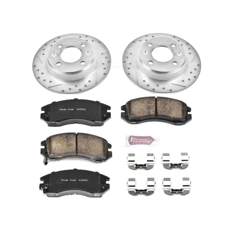 PowerStop — Power Stop 93-96 Subaru Impreza Front Z23 Evolution Sport Brake Kit - view 1