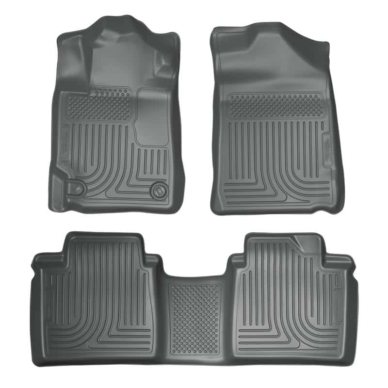 Husky Liners — Husky Liners 07-11 Toyota Camry (All) WeatherBeater Combo Gray Floor Liners (One Piece for 2nd Row)
Floor Liners - view 2