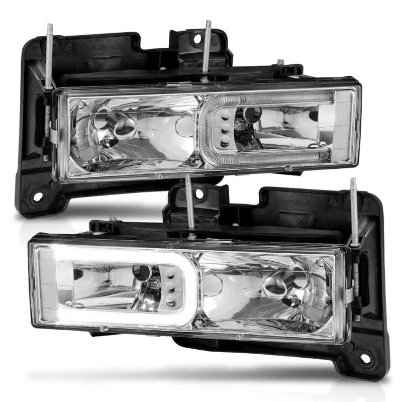 ANZO — ANZO 1999-2000 Cadillac Escalade Crystal Headlights
Head Light Set
HdLtSet - view 4