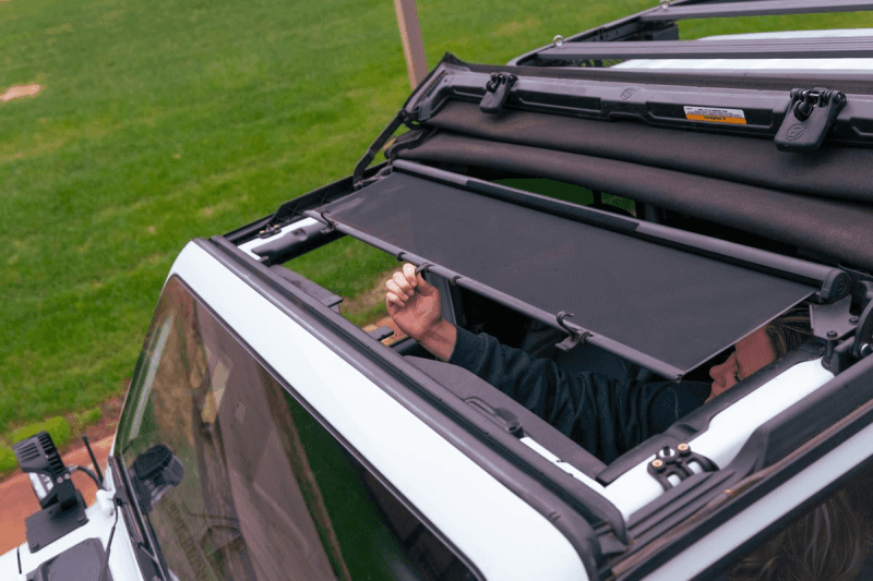 Bestop — Bestop 18-26 Jeep Wrangler JL 20-26 Jeep Gladiator Sunscreen (For Sunrider For Hardtop)
Retractable Sunshade - view 3