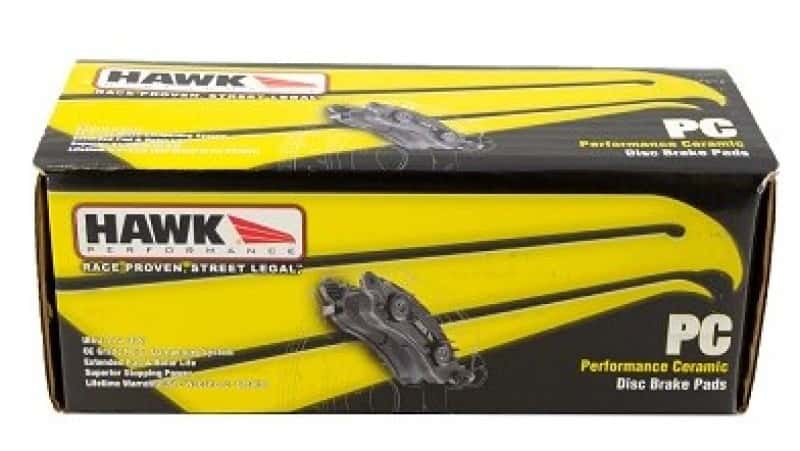 Hawk Performance — Hawk 15-17 Ford Mustang Performance Ceramic Rear Brake Pads
Disc Brake Pad - view 1