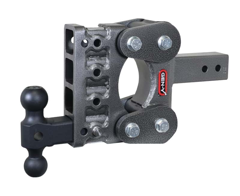 GEN-Y Hitch — Gen-Y The Boss Torsion-Flex 2.5in Shank 5in Drop 1.1K TW 10K Hitch w/GH-031 Dual-Ball
Drop Hitch - view 3