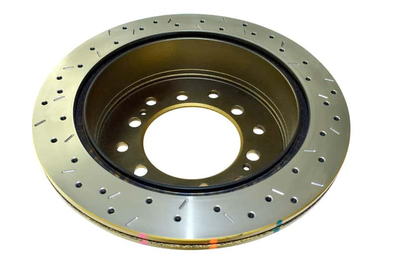 DBA — DBA 10+ Toyota 4Runner/FJ Cruiser Rear Drilled and Slotted 4000 Series Rotor
XS 4000 Series
Brake Rotor - view 4