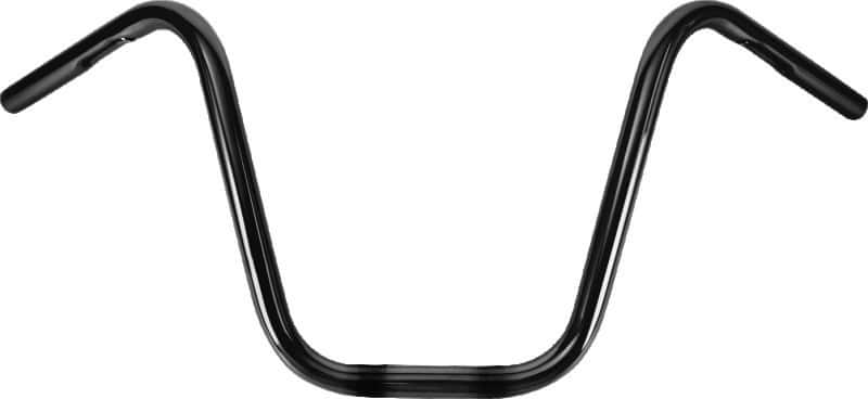 Burly Brand — Burly Brand Narrow Ape 12in - Black - view 1