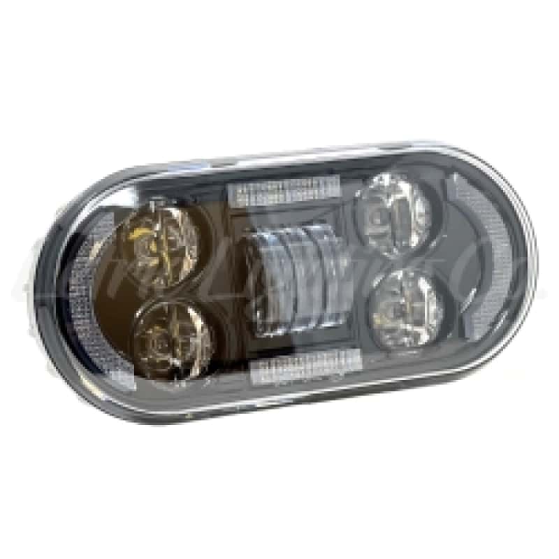 Letric Lighting — Letric Lighting 21-23 Sportster S Black Premium LED Headlamp - view 2