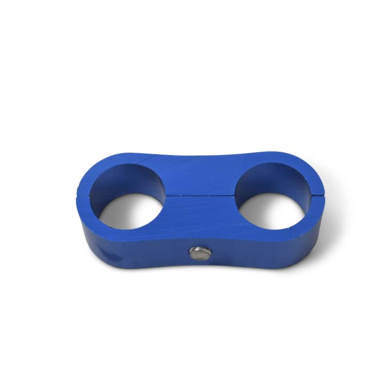 Russell — Russell Hose Separator For -12 Braided Hose Blue Anodize (2 Pack) - view 1