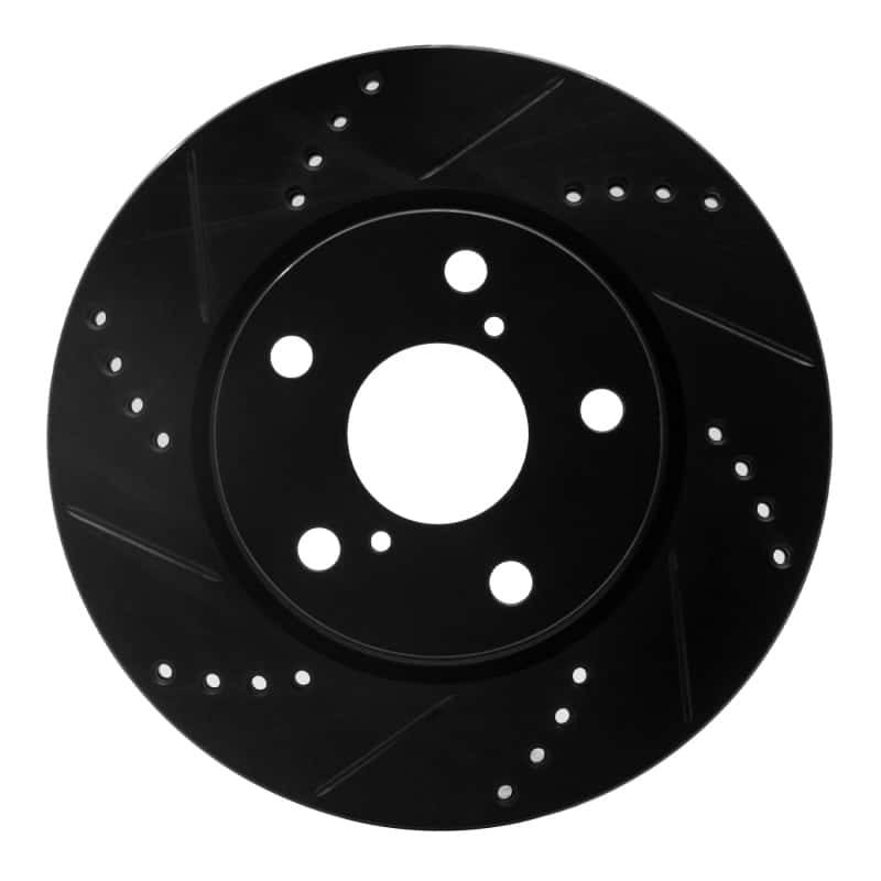 R1 Concepts — R1 06-18 Lexus HS250H Front Left Drilled & Slotted Black Brake Rotor
R1 Brake Rotor Drill - view 1