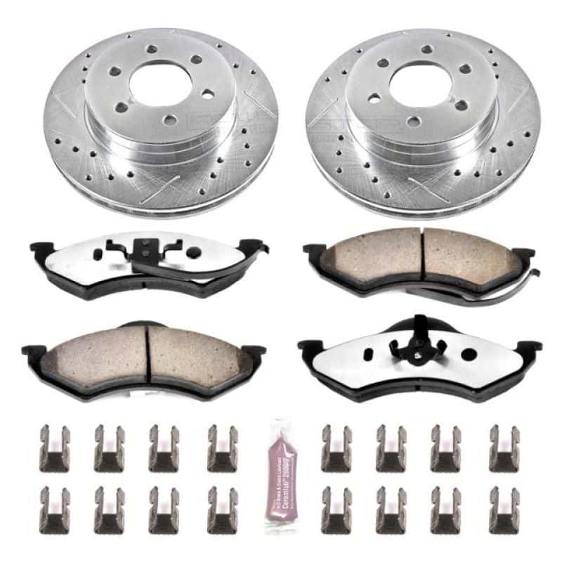 PowerStop — Power Stop 1999 Dodge Dakota Front Z36 Truck & Tow Brake Kit - view 1