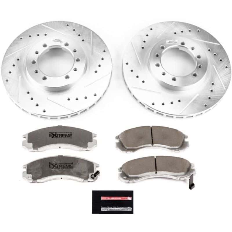PowerStop — Power Stop 91-96 Mitsubishi Montero Front Z26 Street Warrior Brake Kit - view 1