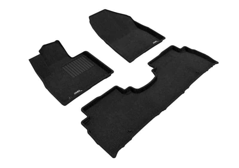3D MAXpider — 3D MAXpider 16-20 Kia Sorento 5-Seat Elegant Black R1 R2
Floor Mat Set - view 1