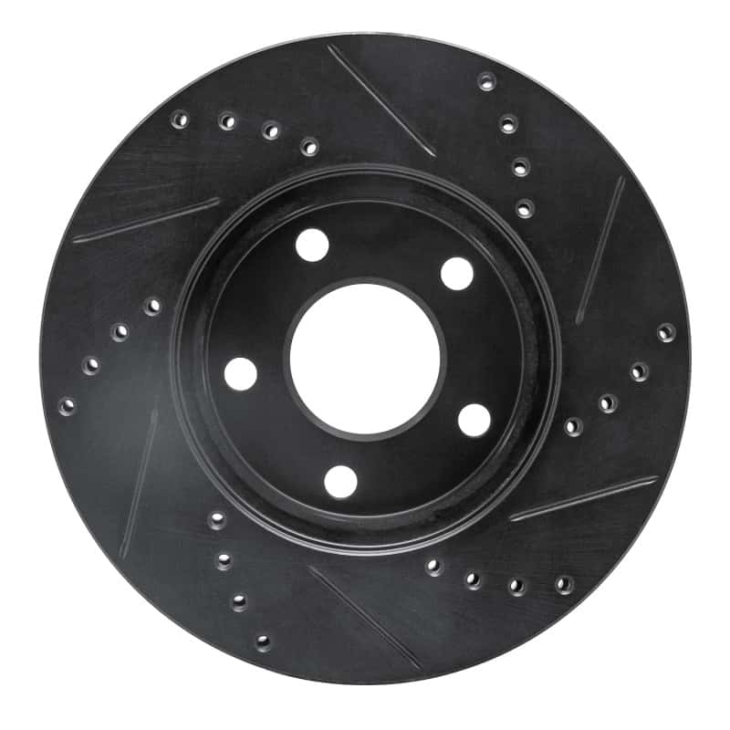 R1 Concepts — R1 06-11 Chevrolet HHR Front Left Drilled & Slotted Black Brake Rotor
R1 Brake Rotor Drill - view 5