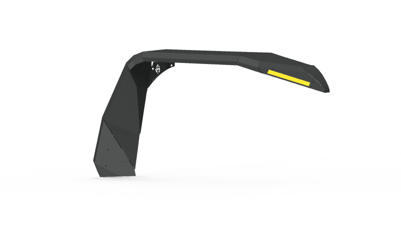 Road Armor — Road Armor 18-20 Jeep Wrangler JL Stealth Front Fender Flare w/Switchback LED DRL - Tex Blk - view 1