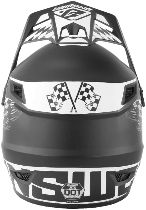 Answer — Answer AR1 Sweep Helmet Black/White - 2XL - view 4