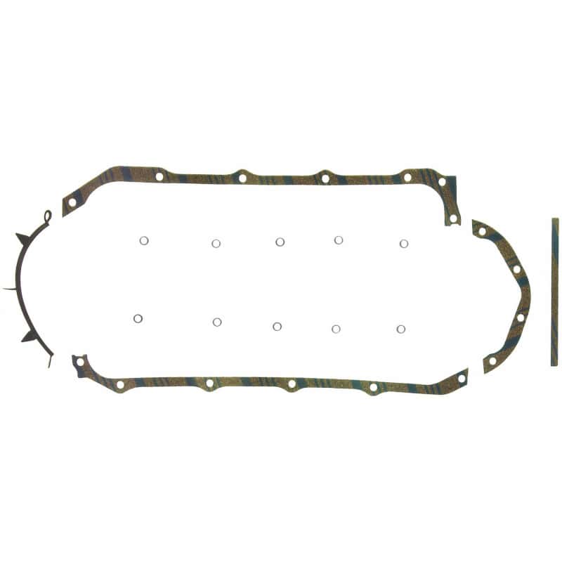 Fel-Pro — Fel-Pro Pontiac Firebird OS 30191 C-3 Engine Oil Pan Gasket Set Blue Stripe cork-rubber - view 1