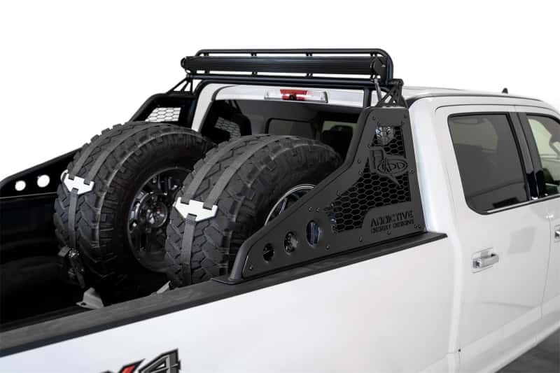 Addictive Desert Designs — Addictive Desert Designs 17-21 Ford Super Duty Race Series Chase Rack
TrkCabProt/HeadRk
Chase Rack - view 7