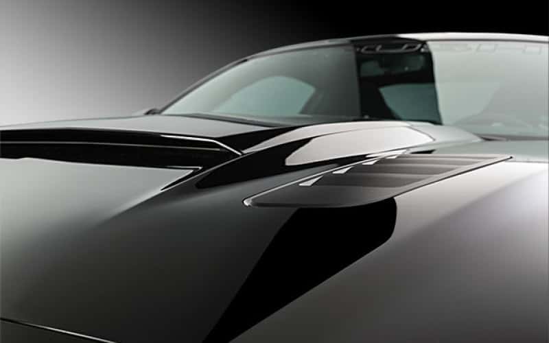 Roush — Roush 2015-2017 Ford Mustang Black Heat Extractors
Heat Extractors-Raw - view 3
