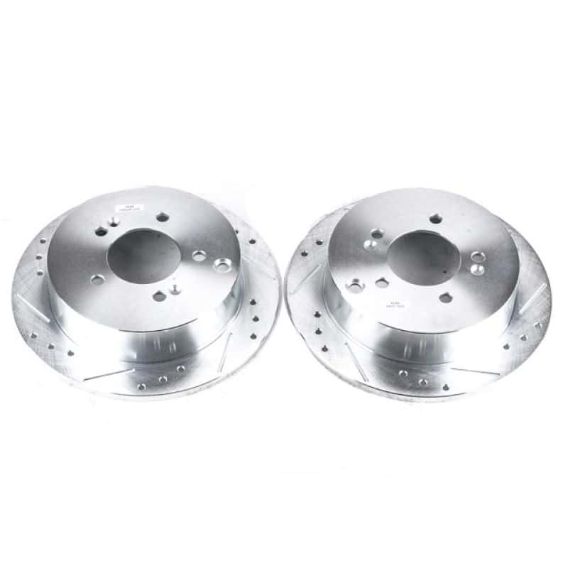 PowerStop — Power Stop 01-06 Hyundai Santa Fe Rear Evolution Drilled & Slotted Rotors - Pair
PowerStop XPR - view 1