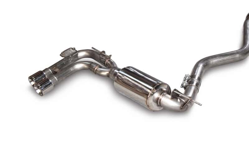 AWE Tuning — AWE Tuning BMW F3X N20/N26 328i/428i Touring Edition Exhaust Quad Outlet - 80mm Chrome Silver Tips
Touring Exhaust - view 1