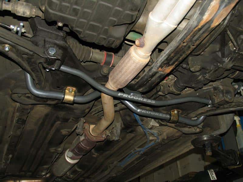 Progress Technology — Progress Tech 91-94 Nissan Sentra Front Sway Bar w/ Adj. End Links (30 mm - Adjustable)
Sway Bar - view 2