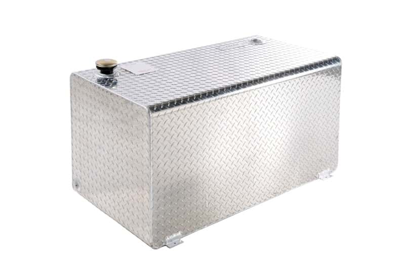 Dee Zee — Dee Zee Universal Tanks - Short Rectangle Brite-Tread Aluminum - view 1