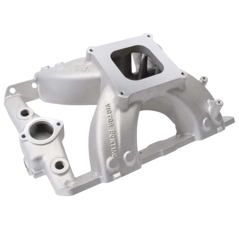 Edelbrock — Edelbrock Victor Pontiac 850 Manifold
MANIFOLD-RACE - view 4