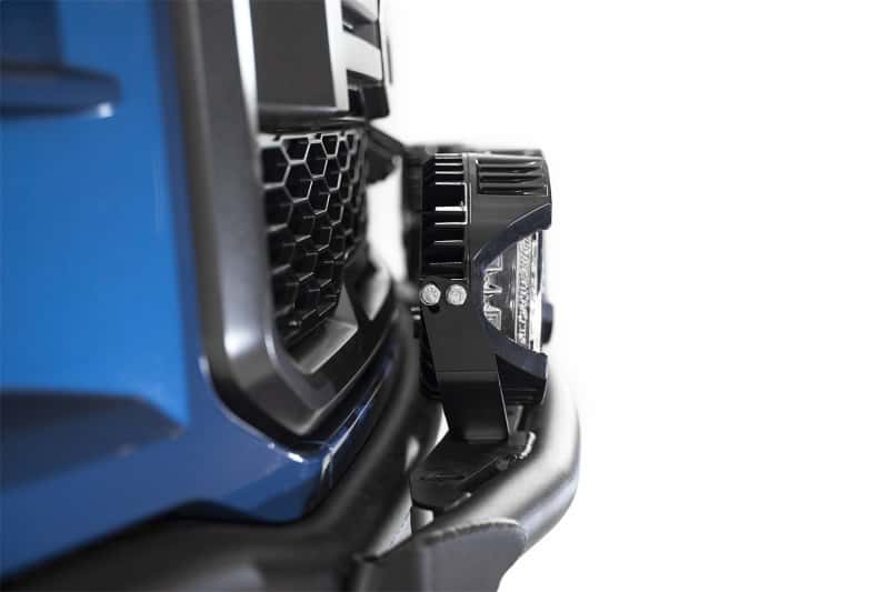 Addictive Desert Designs — Addictive Desert Designs 17-20 Ford Raptor Pro Bolt-On Front Bumper - Hammer Black
Bumper Light Hoop
Accessory - view 10