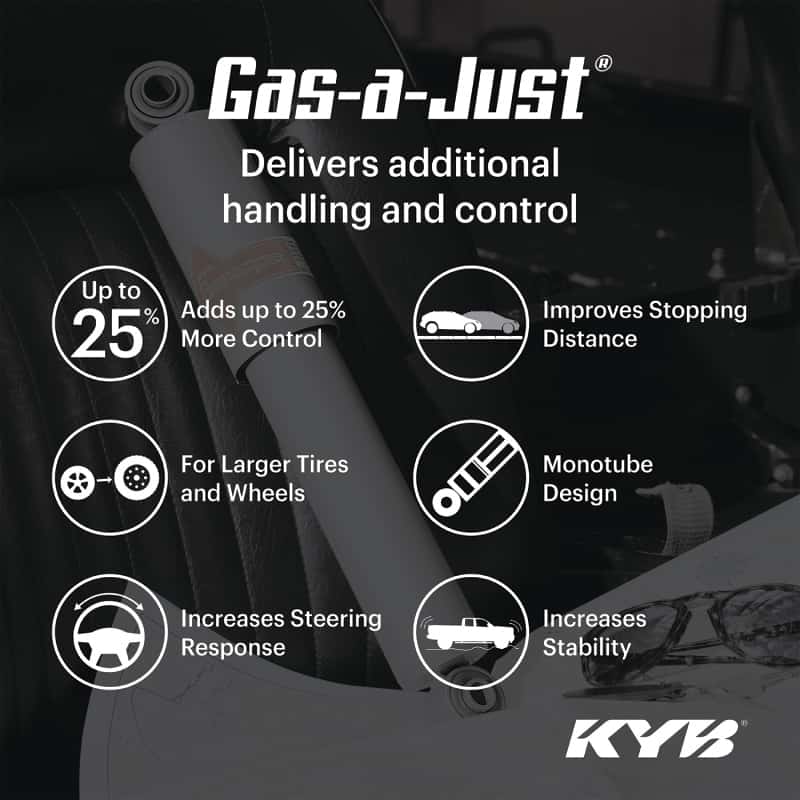 KYB — KYB Shocks & Struts Excel-G Front 09-13 Ford F-150
Gas Strut - view 3