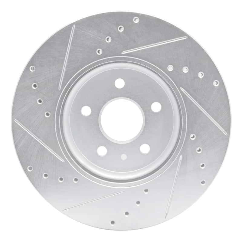 R1 Concepts — R1 13-22 Buick Encore Front Right Drilled & Slotted Silver Brake Rotor
R1 Brake Rotor Drill - view 5